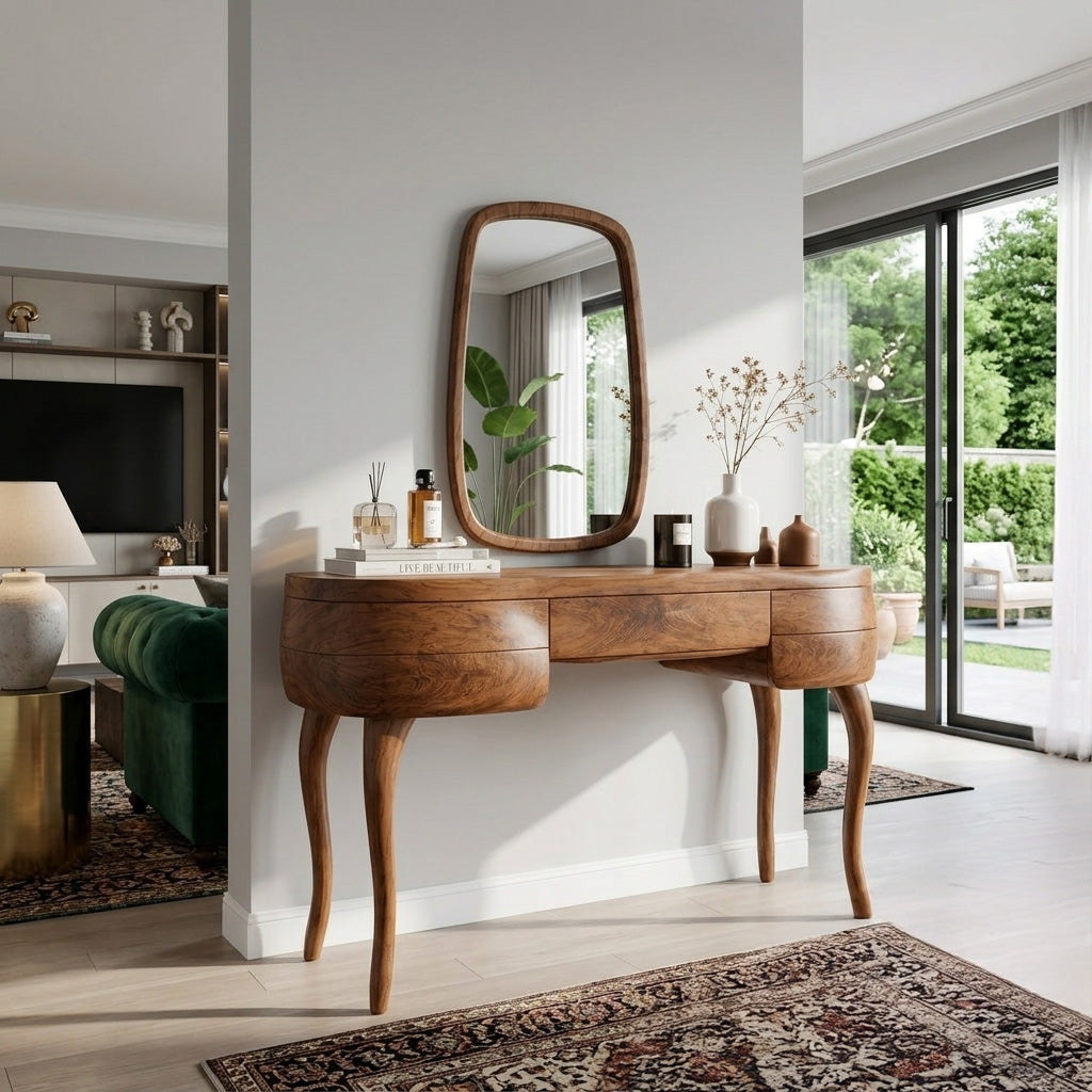 Vintage Dressing Table With Drawers For Bedroom