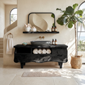 Farmhouse Solid Wood Bathroom Vanity