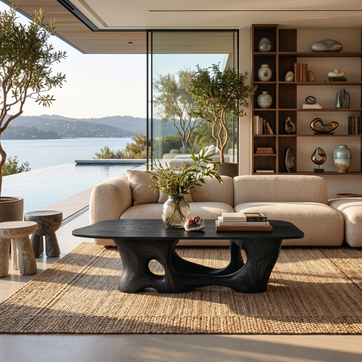 Mid Century Low Table For Timeless Room Furniture