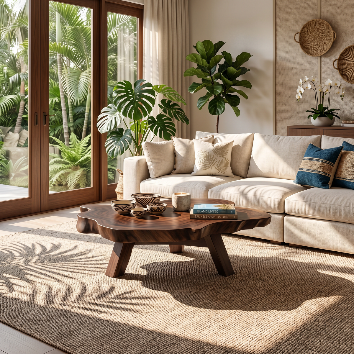 Handcrafted Wood Table For Timeless Living Decor