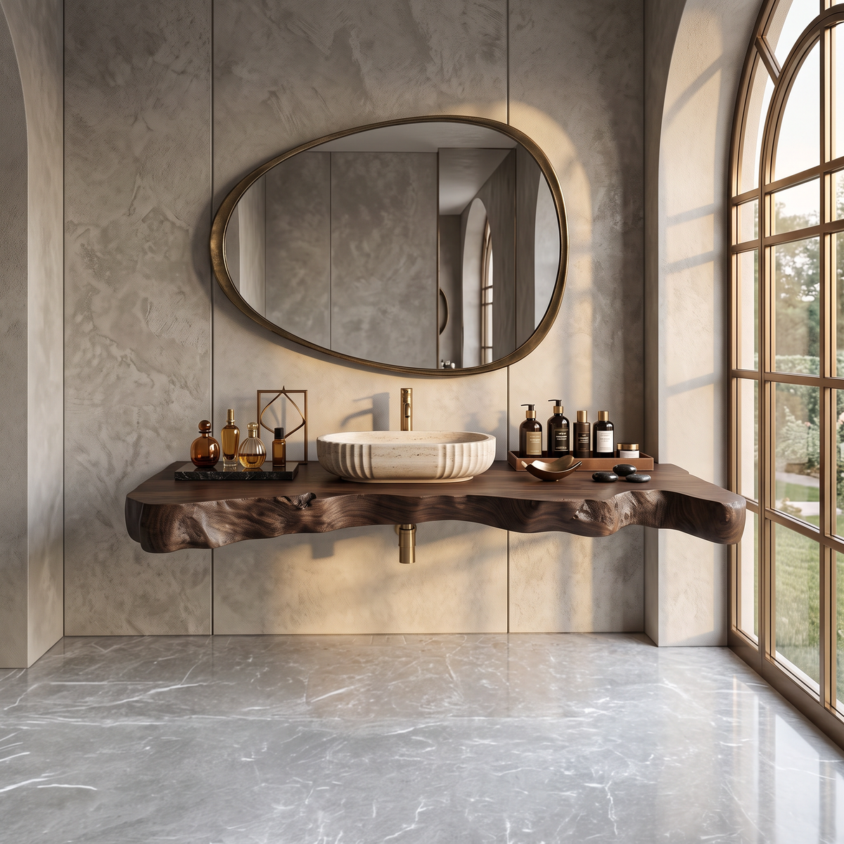 Farmhouse Style Vanity For Bathroom