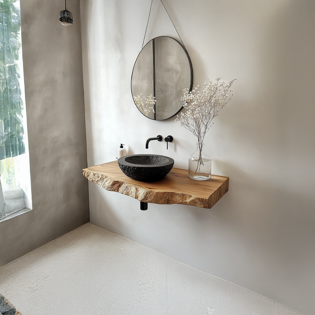 Rustic Solid Wood Vanity