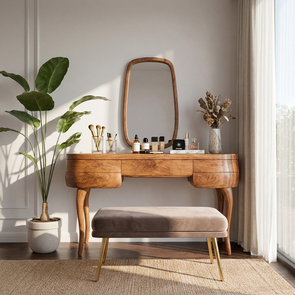 Vintage Dressing Table With Drawers For Bedroom