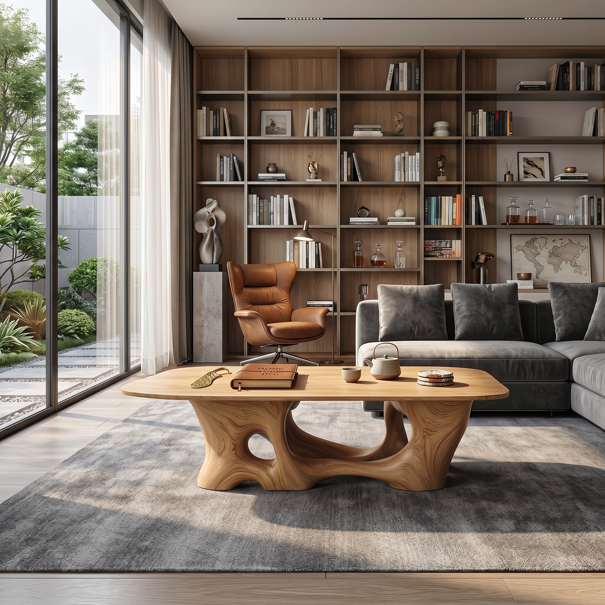 Mid Century Low Table For Timeless Room Furniture