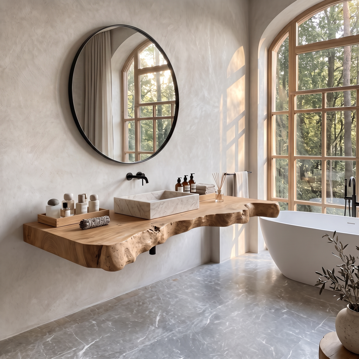 Farmhouse Style Vanity For Bathroom