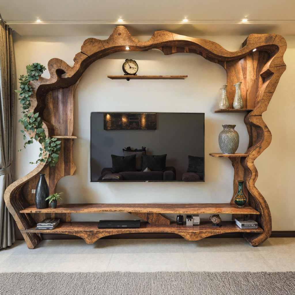 Rustic Wall Decor And Large Wooden Art For Living Room And Bedroom Decor