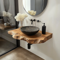 Handmade Bathroom Vanity Sink Shelf