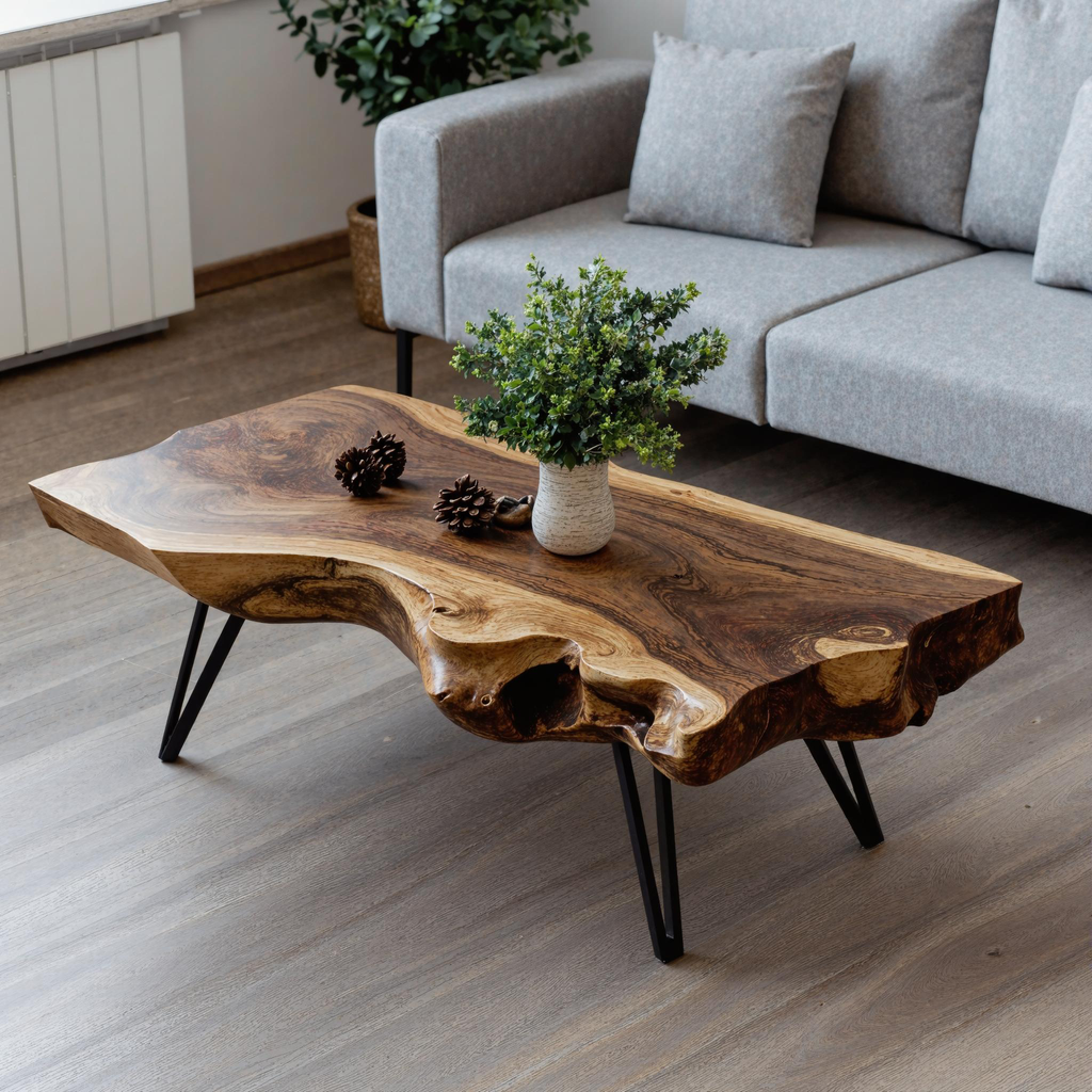 Mid Century Coffee Table For Living Room Decor