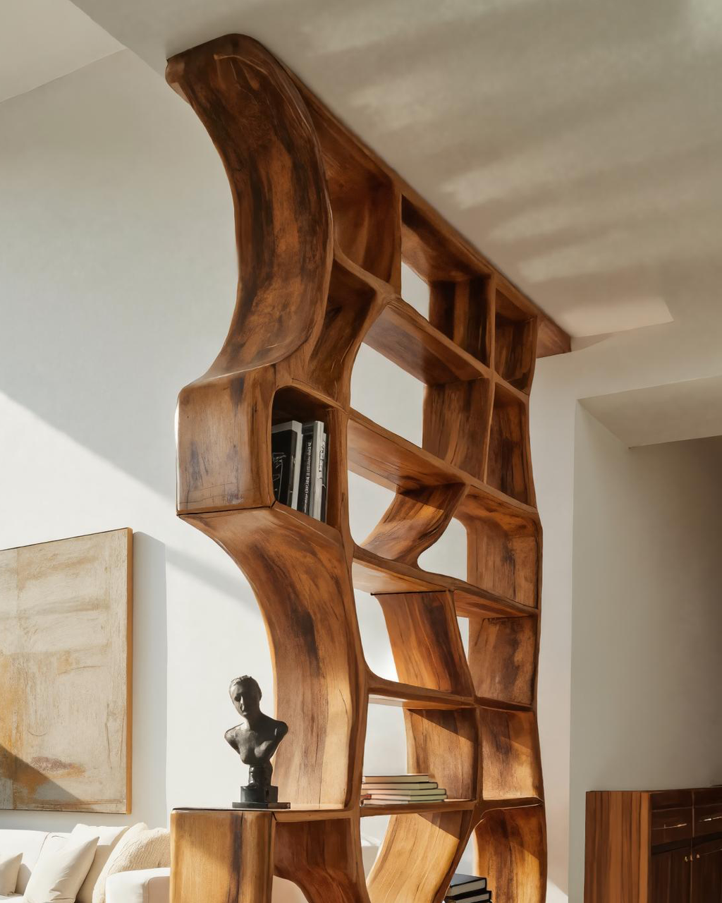 Modern Organic Room Divider For Living Room