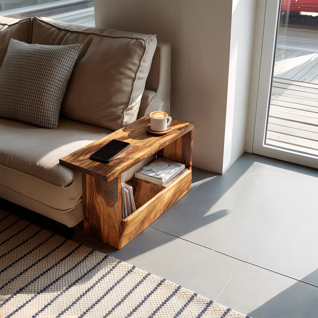 Mid Century Modern Side Table For Living Room Design