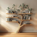 Tree Branch Shelves Wall Mounted Floating Shelf
