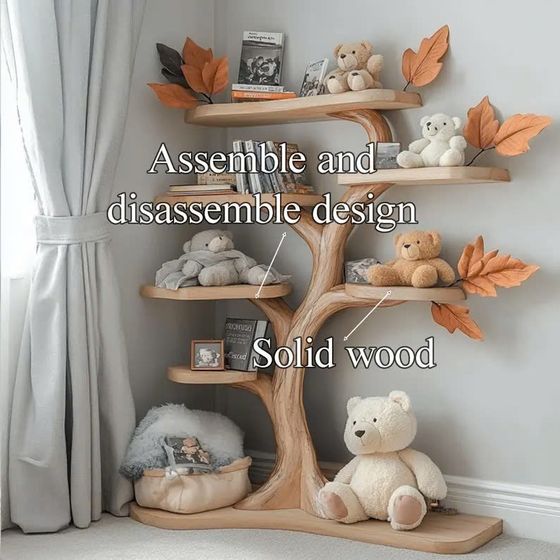 Kid Bookshelf Handmade House Warming Decor Gift
