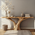 Farmhouse Solid Wood Console Table